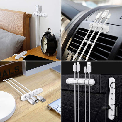 Cable Holder Cable Clips Cable Management Self-Adhesive Cable Organizer Multipurpose Cable Routing
