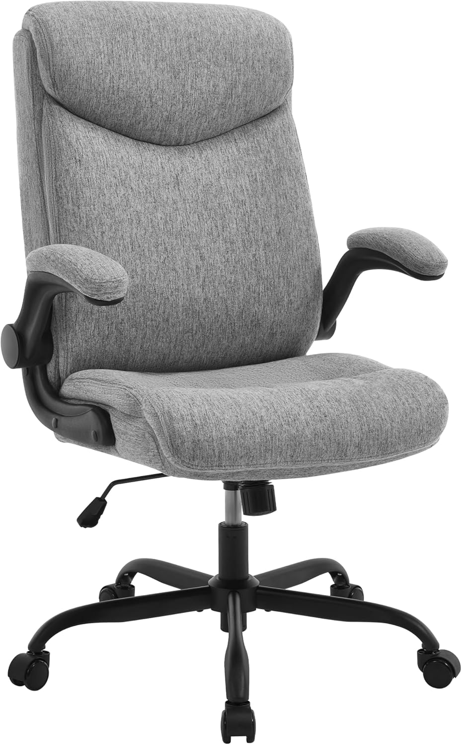 Office chair ergonomic computer chair with flip-up armrests