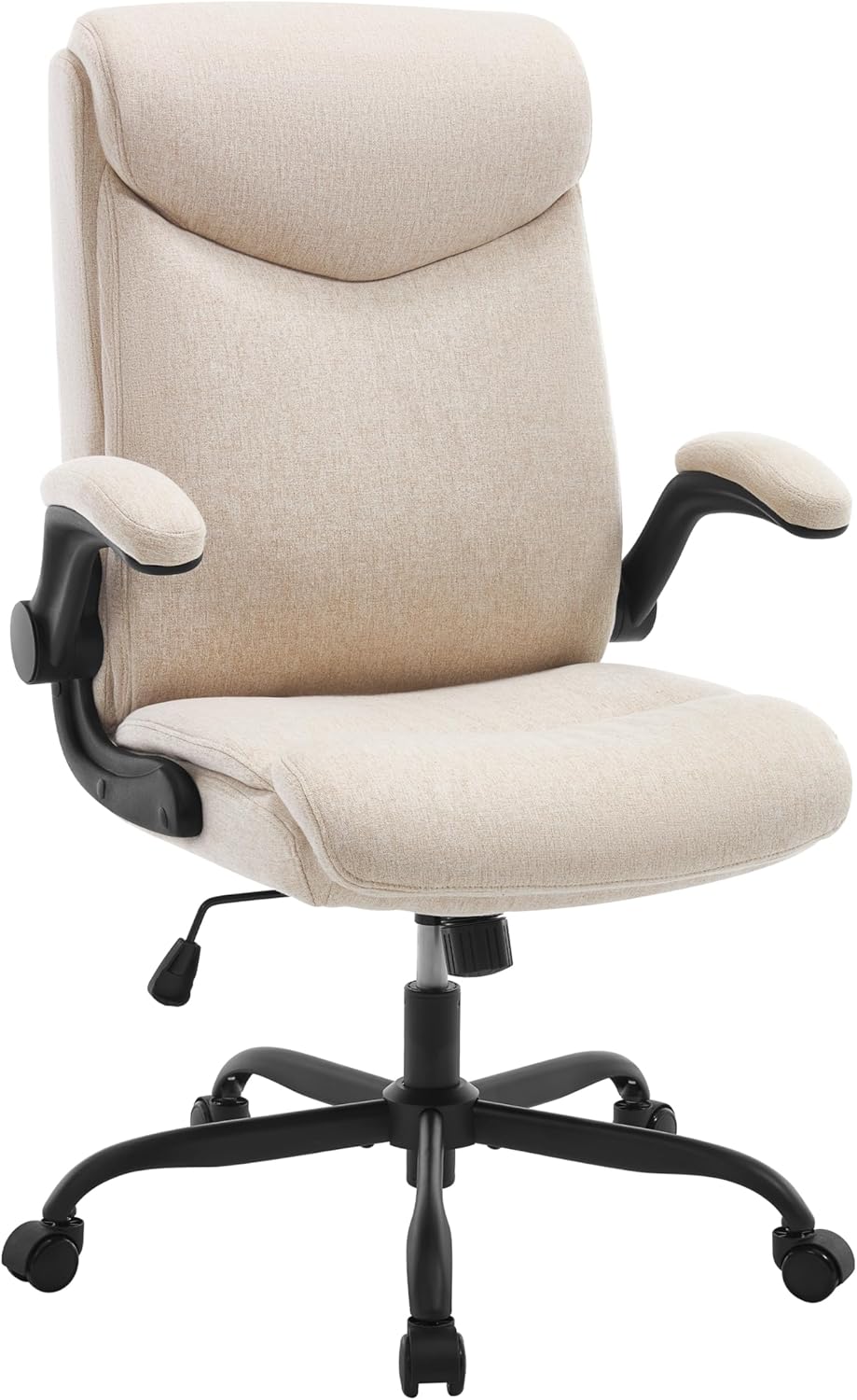 Office chair ergonomic computer chair with flip-up armrests